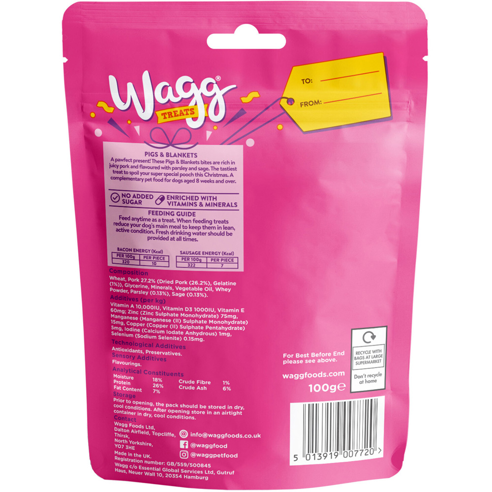 Wagg Pigs and Blankets Dog Treats Image 2