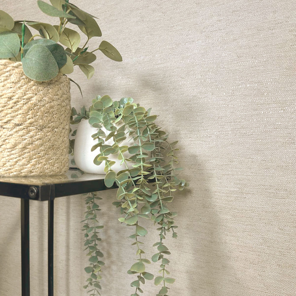 Belgravia Decor Carlotta Texture Beige Wallpaper Image 3