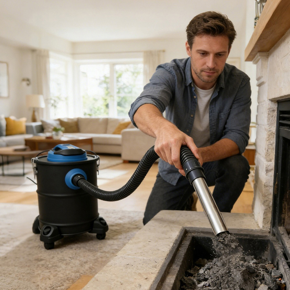Spector RB1022-BK-UK Fireplace Ash Vacuum Cleaner 20L 1200W Image 2