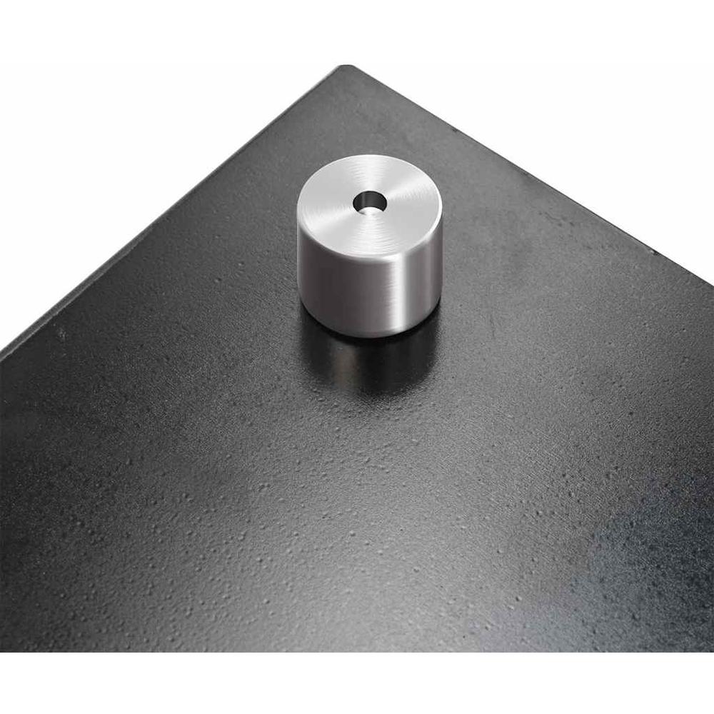 Wallplus Black Tempered Glass Kitchen Backsplash 70 x 50cm Image 5
