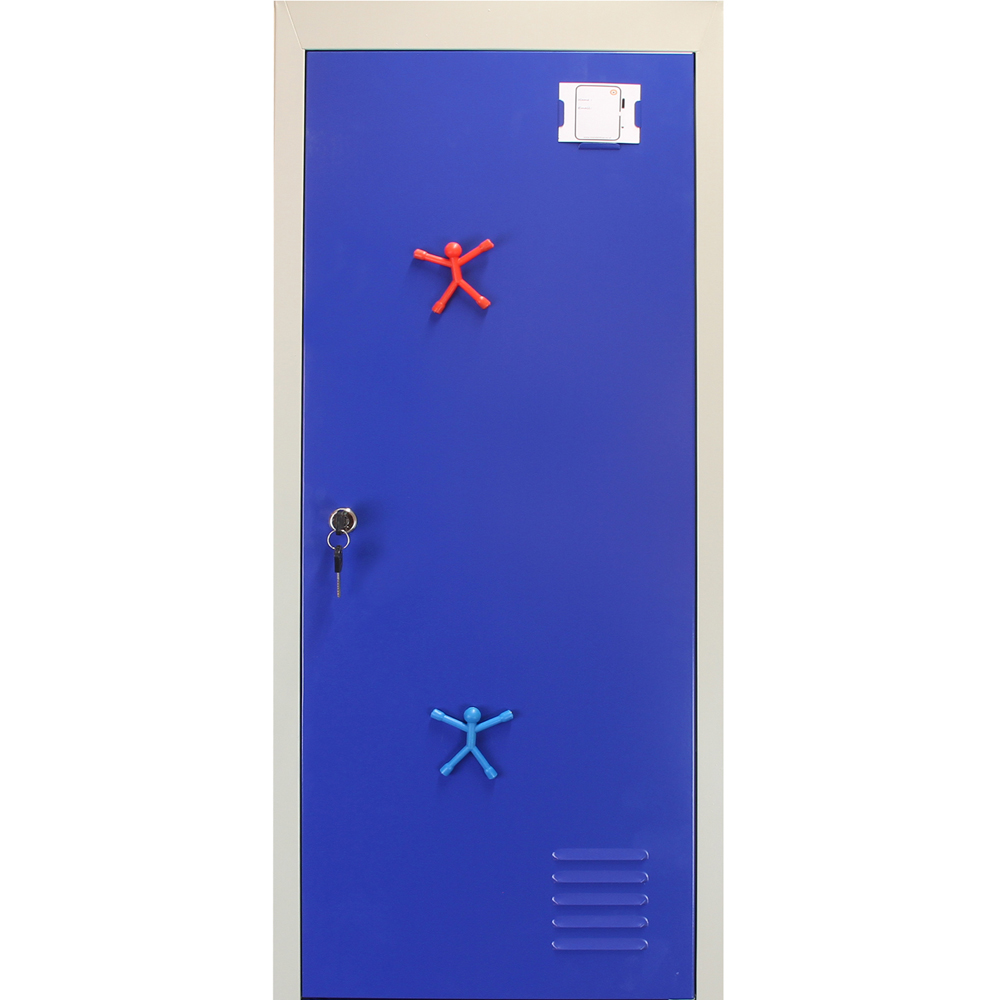 Monstershop 2 Door Blue Metal Storage Locker Image 5