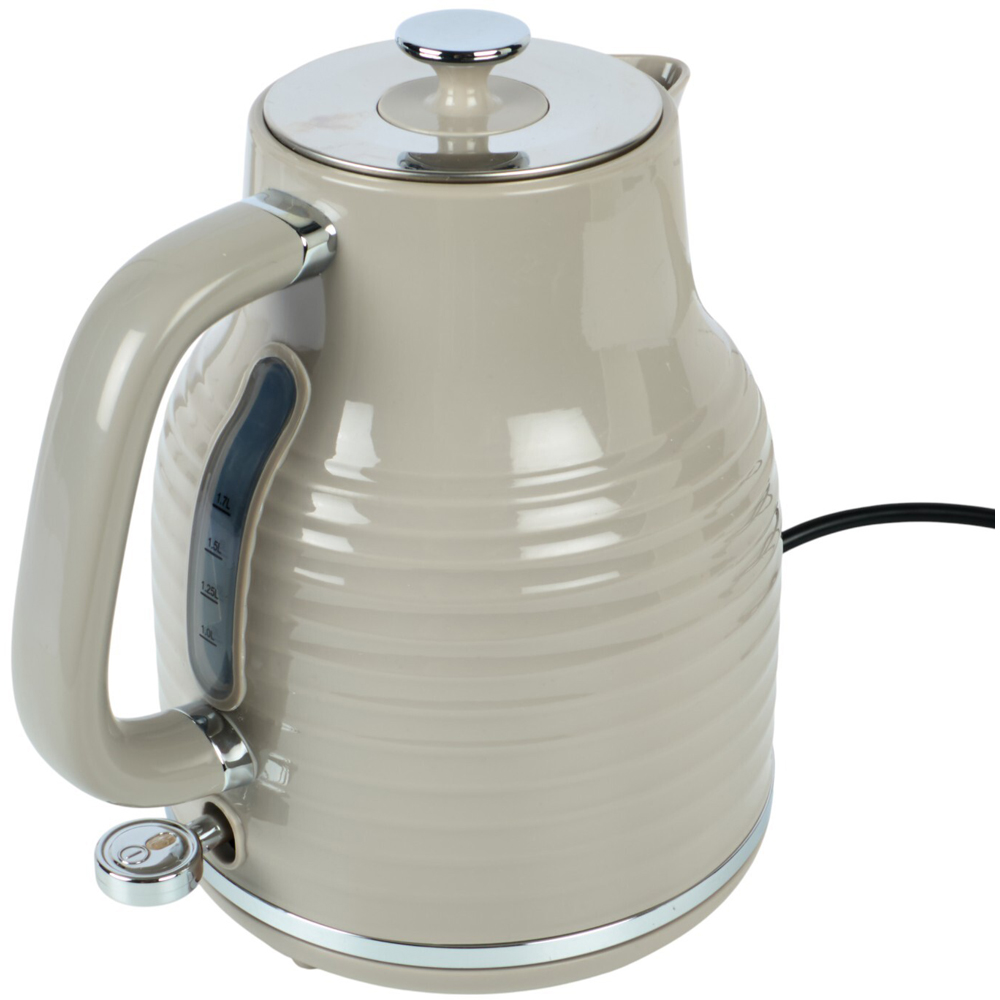 Kitchen Master Stainless Steel Kettle Putty Grey Image 3
