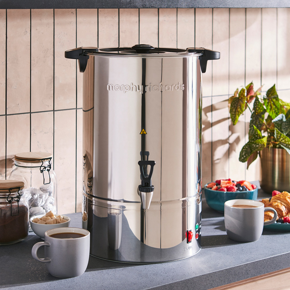Morphy Richards 140001 Stainless Steel Temperature Control 20L Tea Urn 2200W Image 2