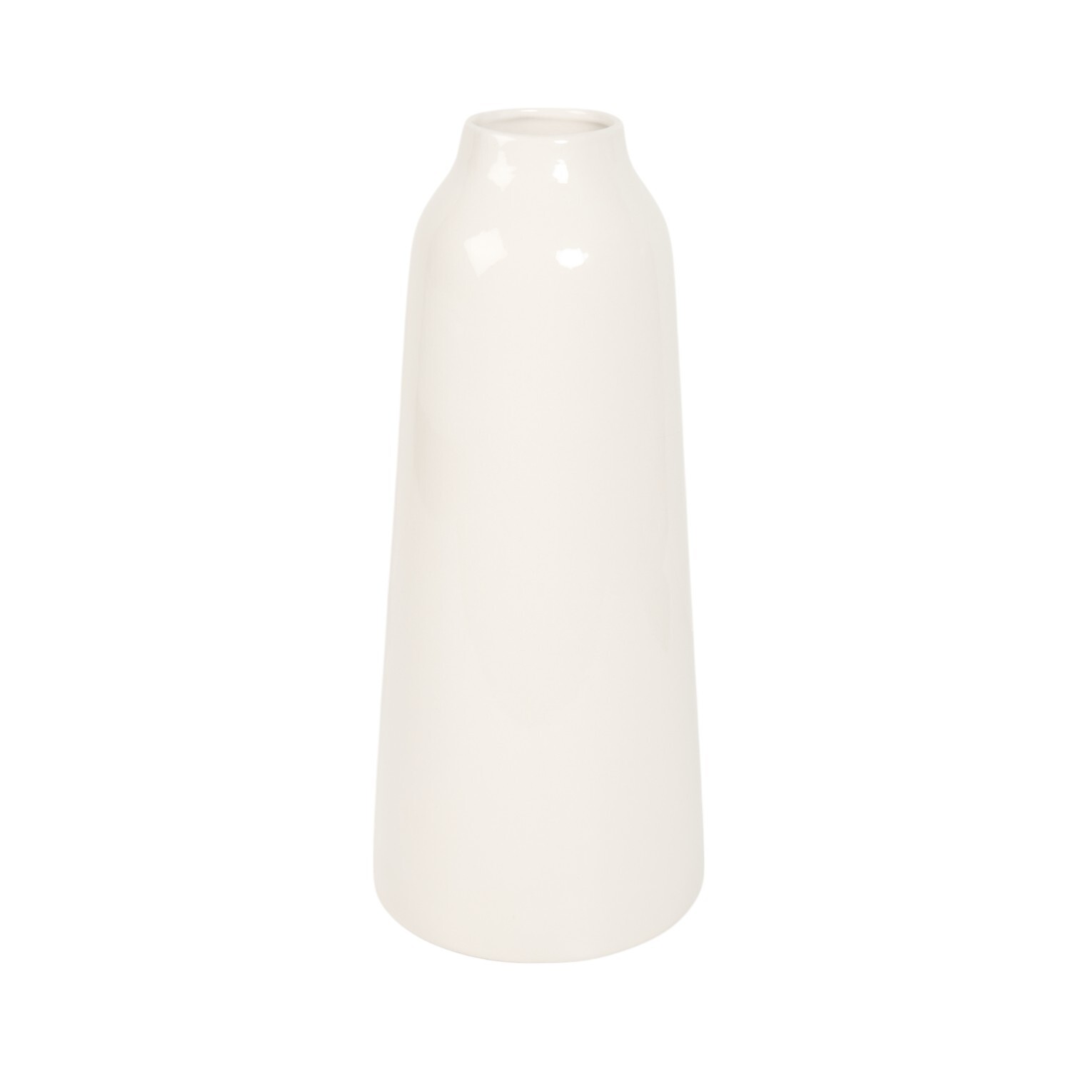 Sofia Tall Vase - White Image 3