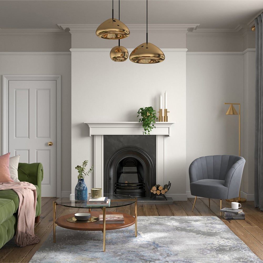 Dulux Heritage Walls and Ceilings Ash White Velvet Matt Emulsion Paint Tester Image 5