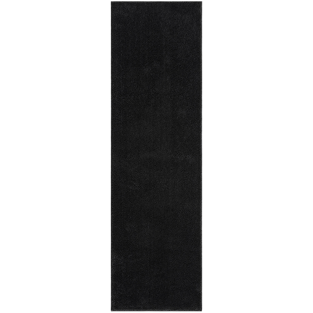 Desire Rugs Comfy Black Anti Slip Felt Backing Rug 60 x 100cm Image 6