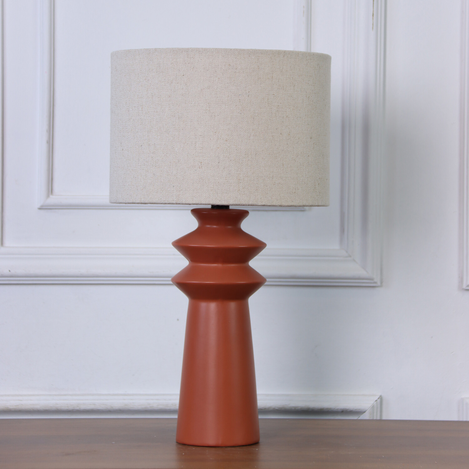 Ember Table Lamp - Brown and Neutral Image 4