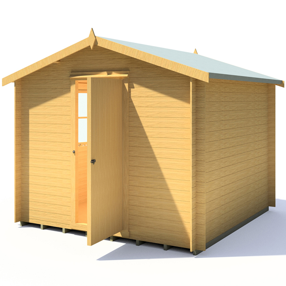 Shire Danbury 9 x 9ft Log Cabin Image 6