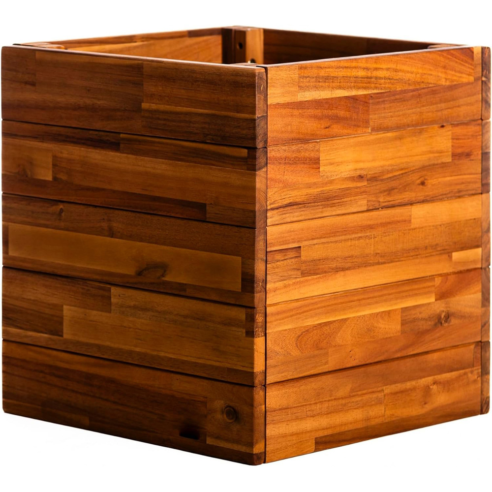 Thompson & Morgan Acacia Planter Box 40 x 40 x 42.5cm Image 3