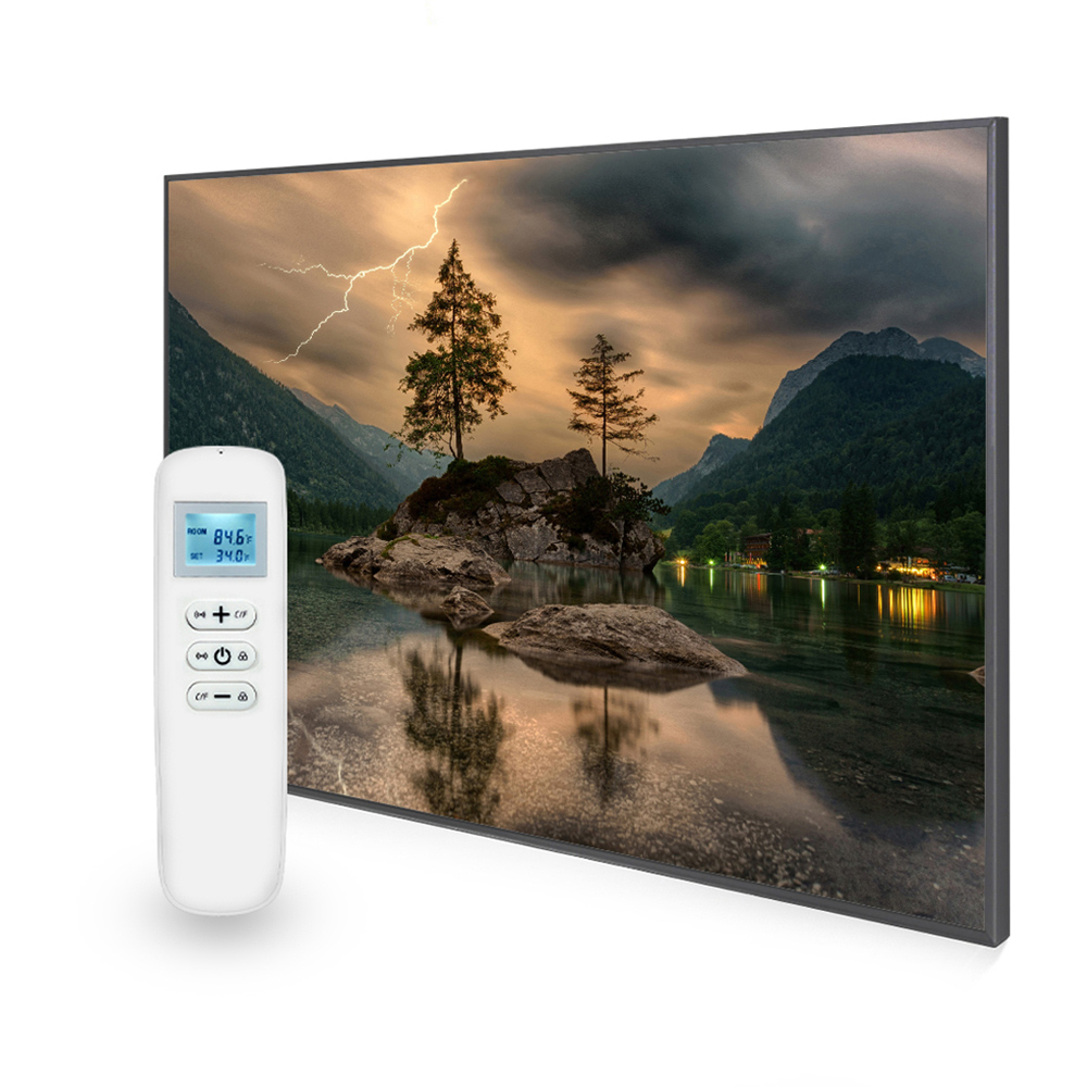 Mirrorstone Nexus Thunder Mountain Picture Wi-Fi Infrared Heating Panel 1200W 995 x 1195mm Image 3