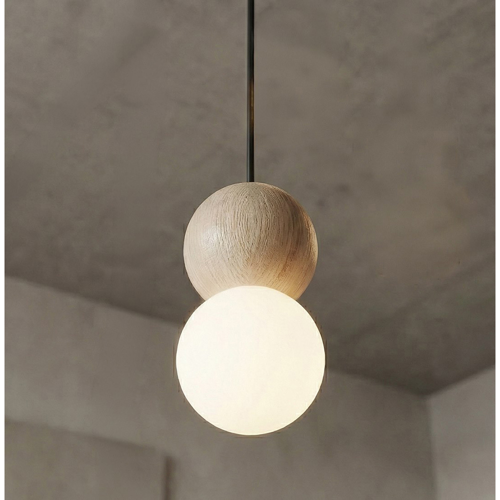 Emibig Loop 6 Light Ring-Shaped Shade Black G9 Ceiling Pendant Light Image 6