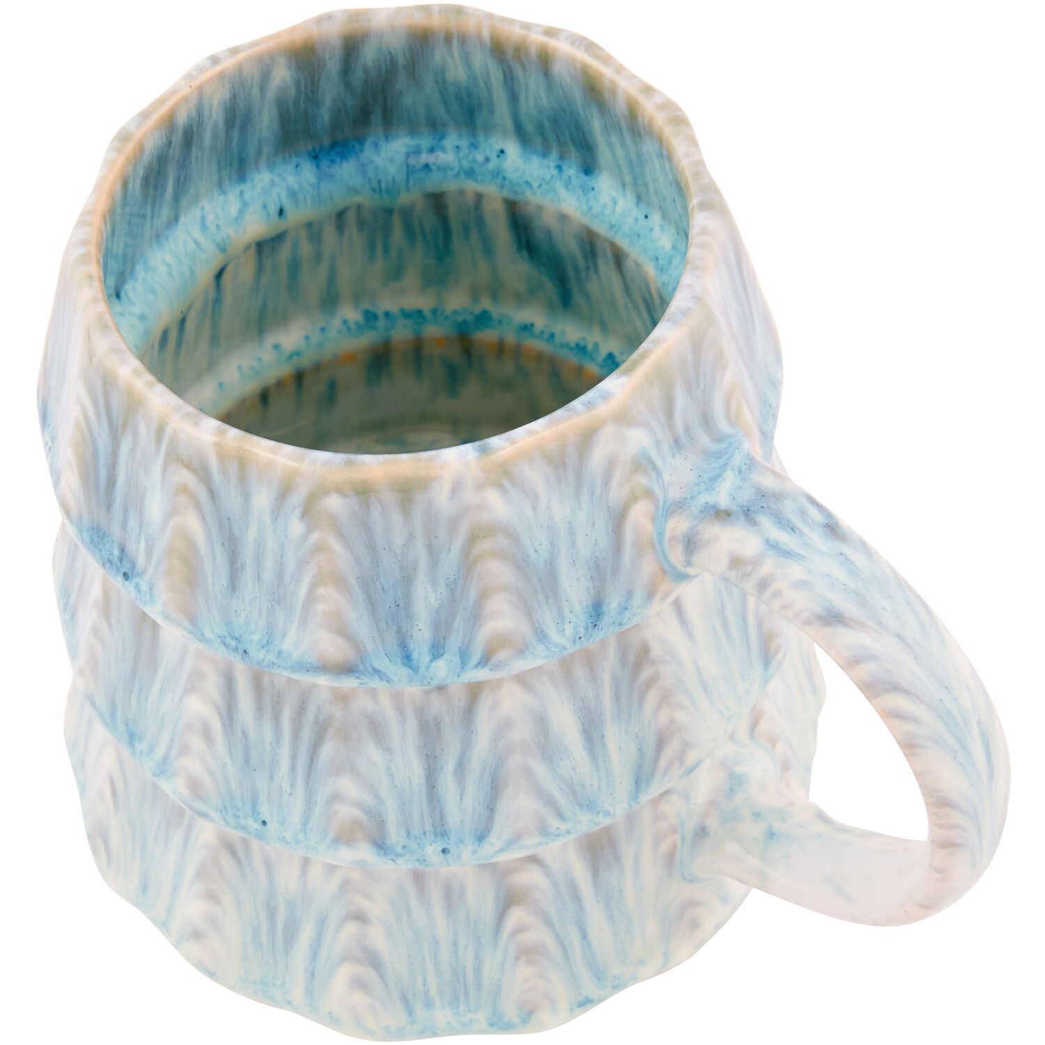 Christmas Tree Mug - Blue Image 2
