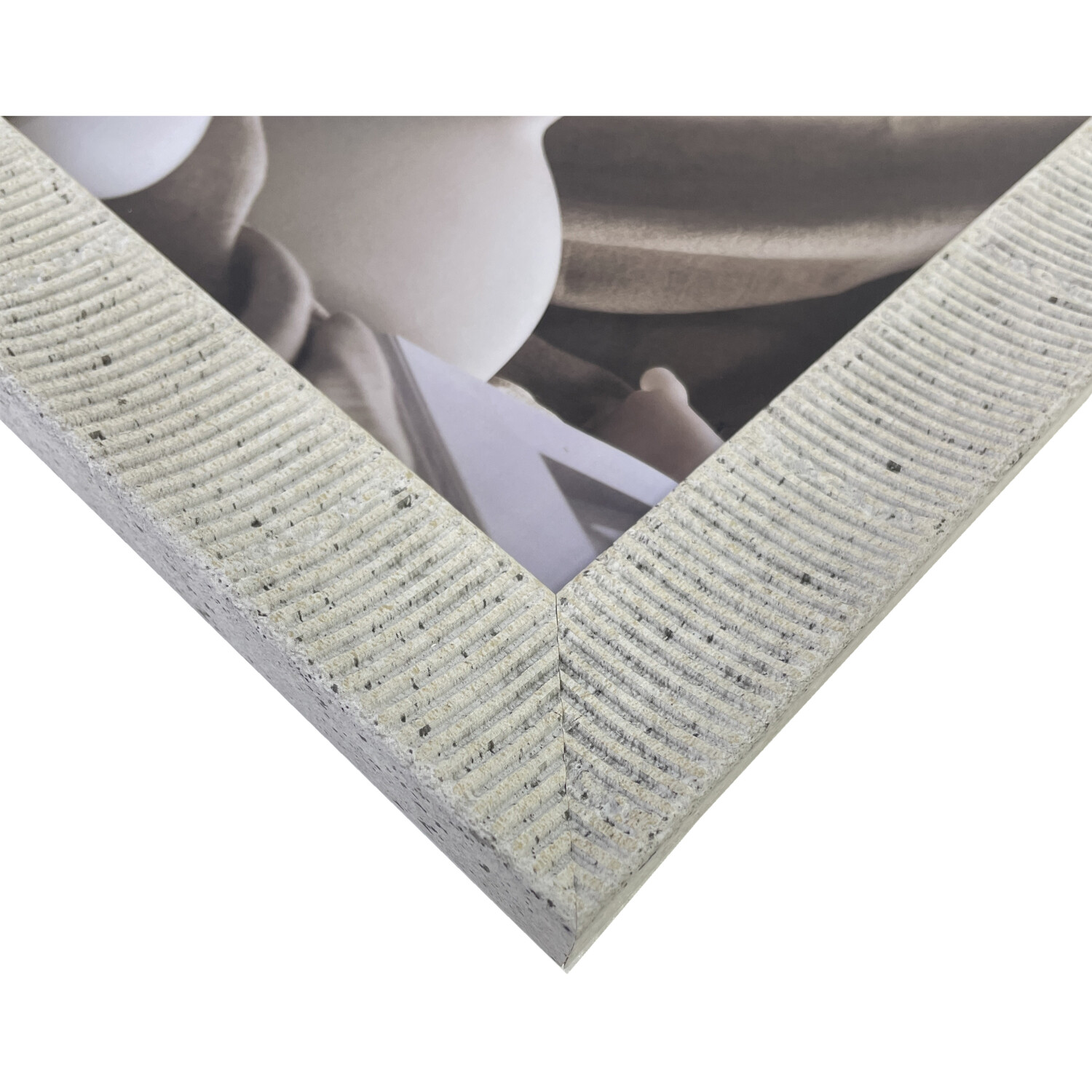 Avebury Stone Effect Photo Frame Neutral 7x5in Image 3