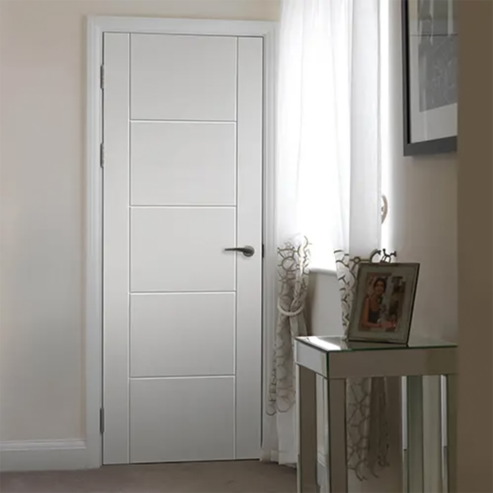 JB Kind Tigris White Finished Internal Fire Door 1981 x 838mm Image 2