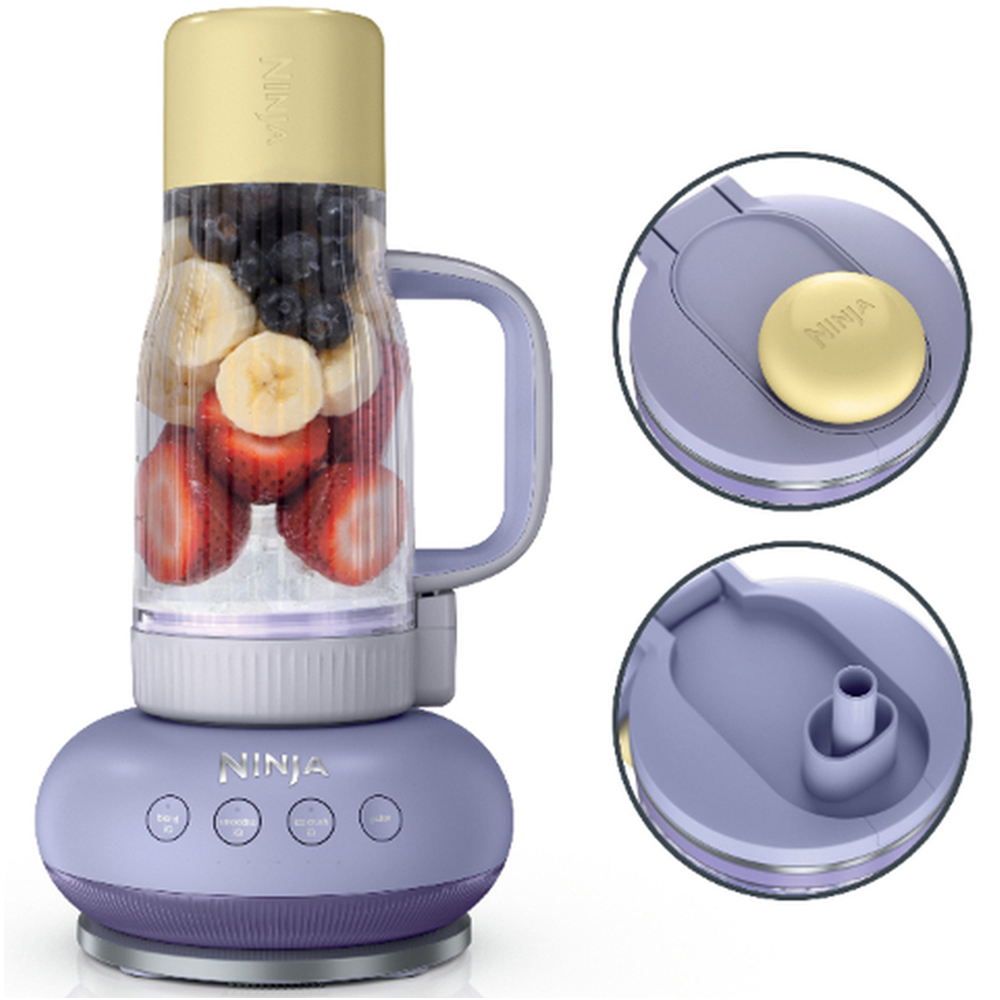 Ninja BlendBoss DB351UKPR Lavender Lemonade 710ml Tumbler Blender 1100W Image 3