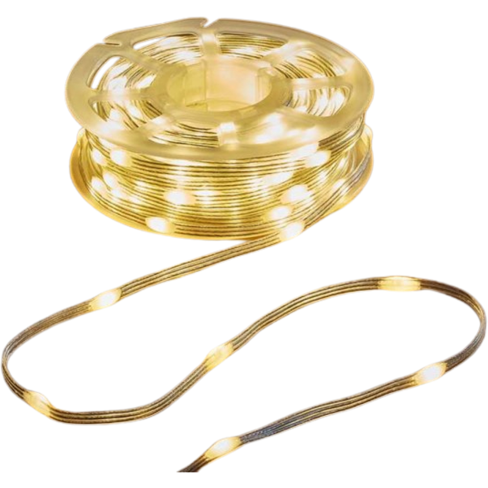 Samuel Alexander 500 Warm White and Cool White LED Clear String Light 38m Image 3