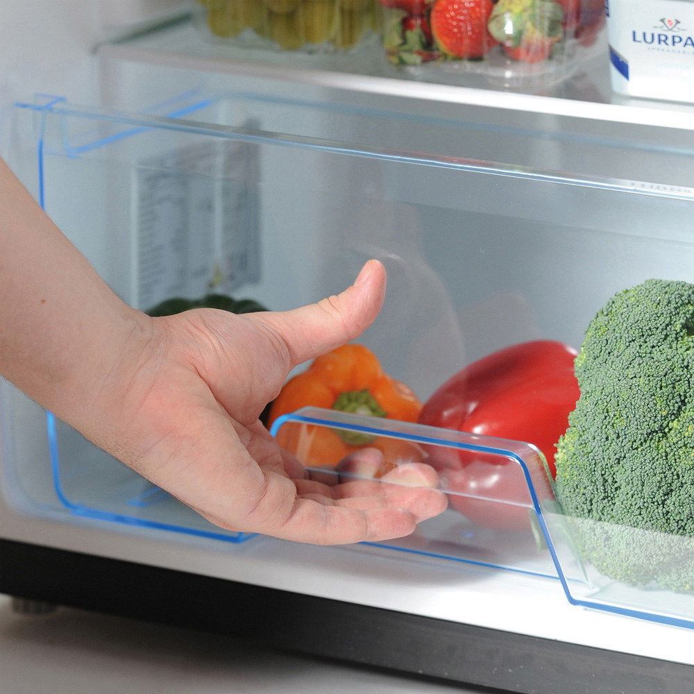 Statesman L255B Black 131L Under Counter Larder Fridge Image 4