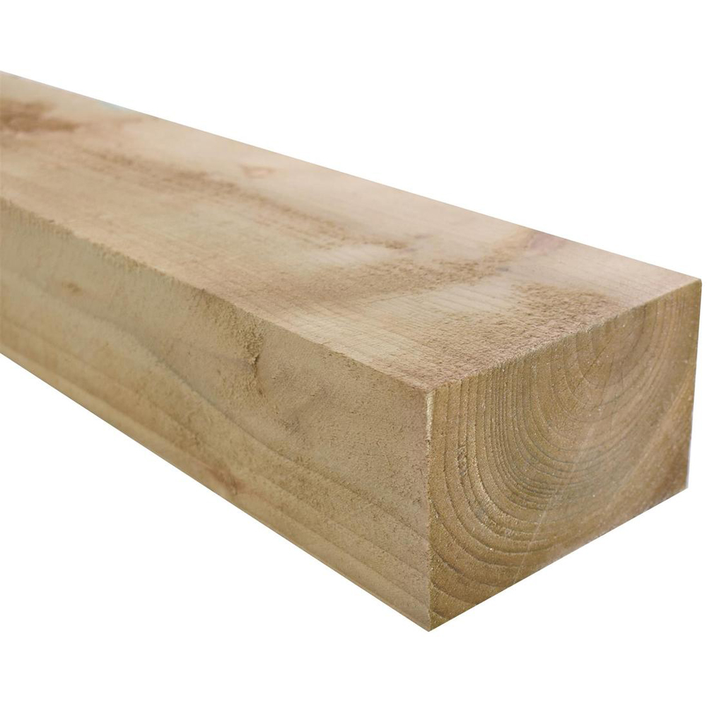 Snowdon Timber Garden Treated Wooden Sleeper 150mm x 1.2m 50 Pack Image 2