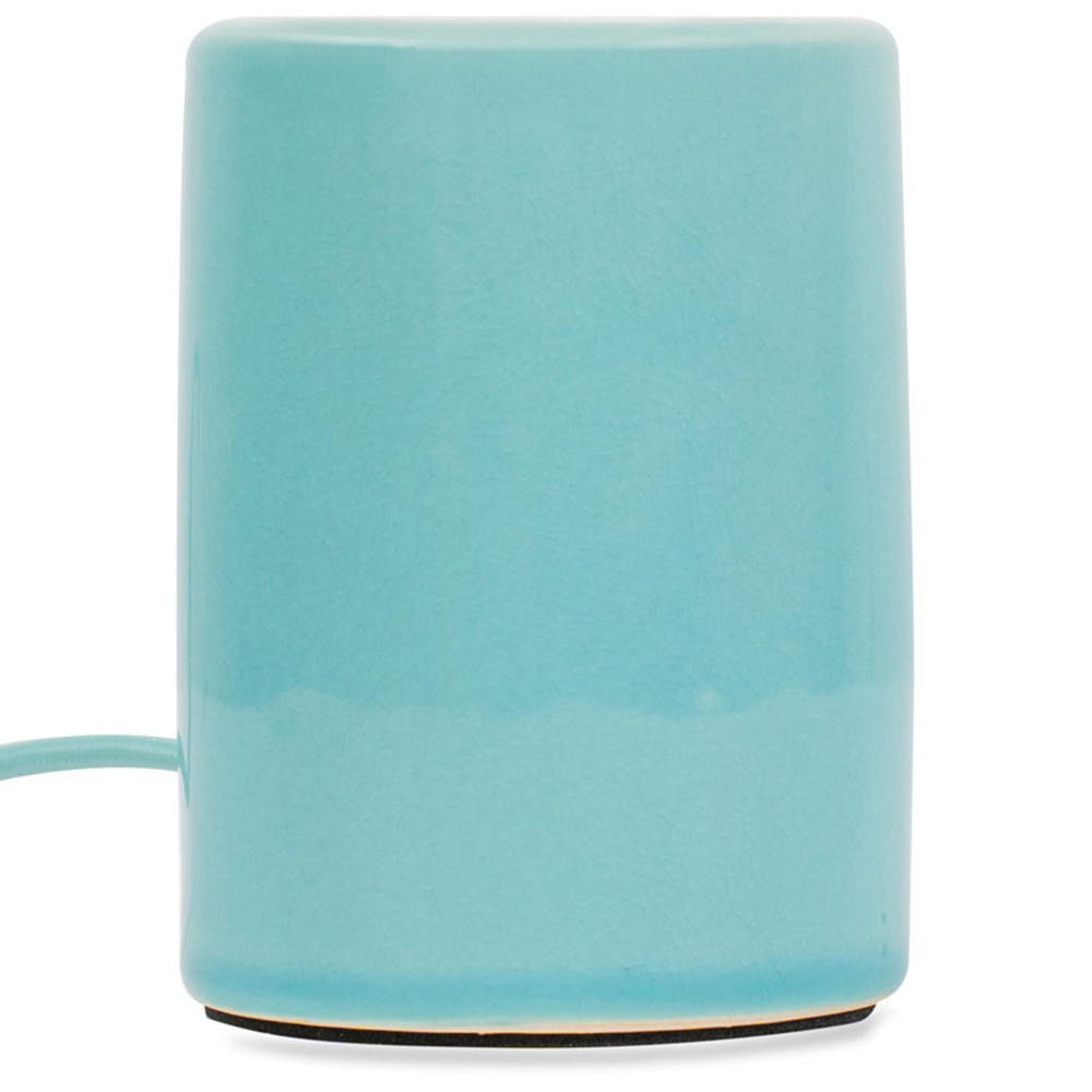 ValueLights Compact Teal LED Table Lamp Image 3