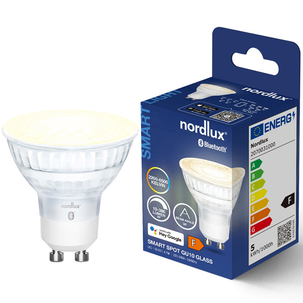 Nordlux Smart GU10 380 Lumen Clear Light Bulb Image 4