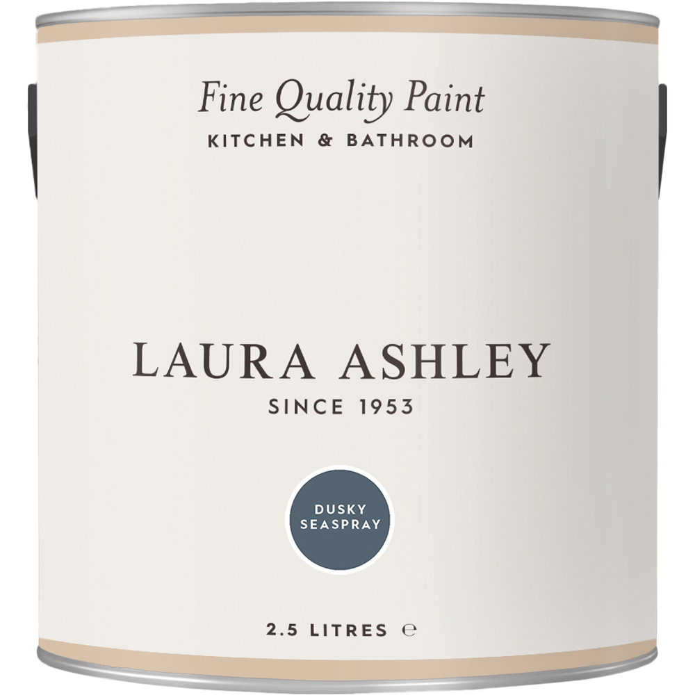 Laura Ashley Kitchen and Bathroom Dusky Seaspray Emulsion Paint 2.5L Image 2