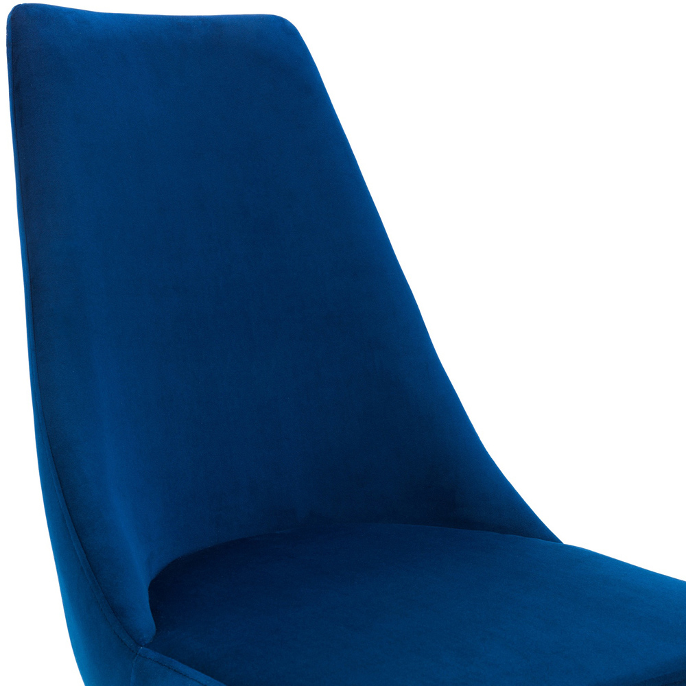 Julian Bowen Minori Vittoria 6 Seater Dining Set Blue Image 8