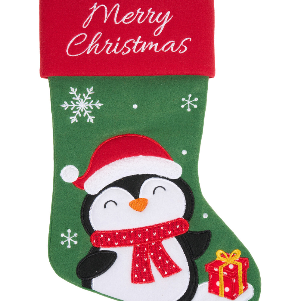 Festive Character Christmas Stocking Image 3