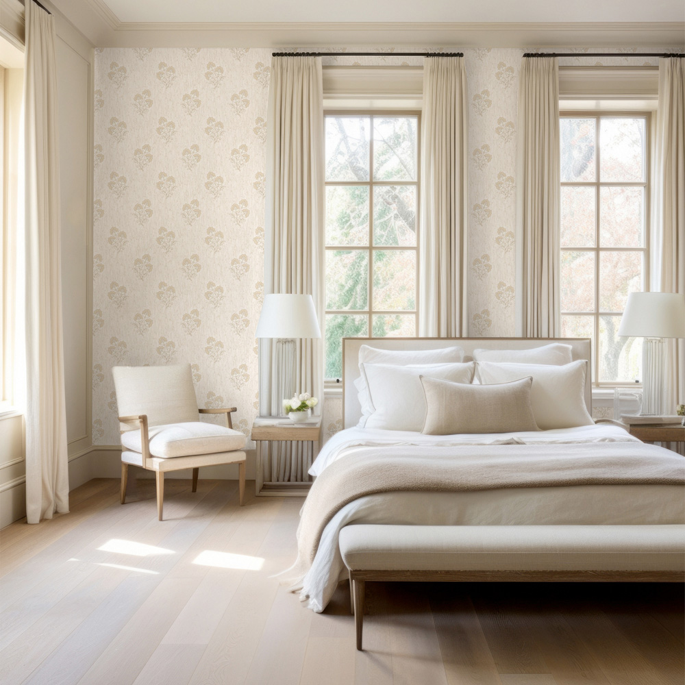 Belgravia Decor Carlotta Motif Cream and Gold Wallpaper Image 3