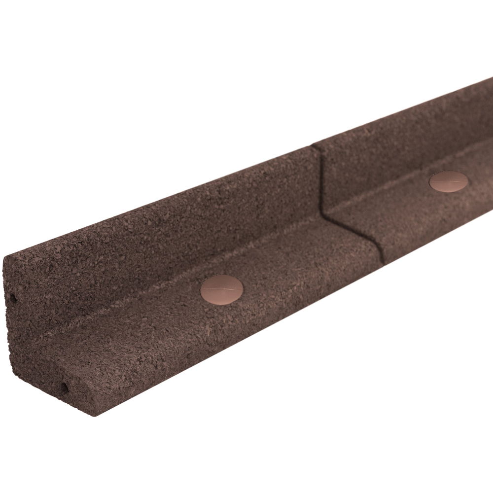 MonsterShop Brown Flexible Lawn Edging with Mallet 21.6m Image 4