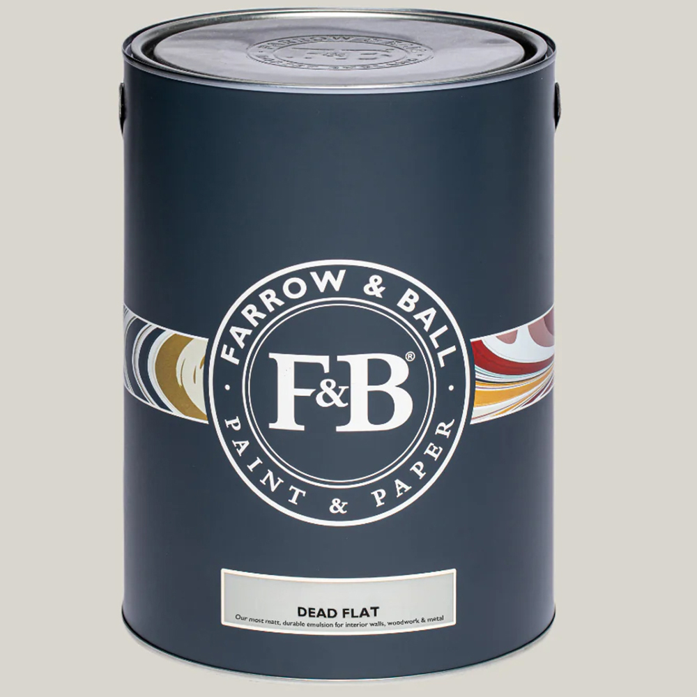 Farrow & Ball Dead Flat Ammonite Matt Paint 5L Image 2