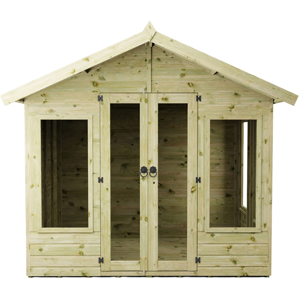 Mercia 6 x 8ft Double Door Premium Sussex Traditional Summerhouse Image 4
