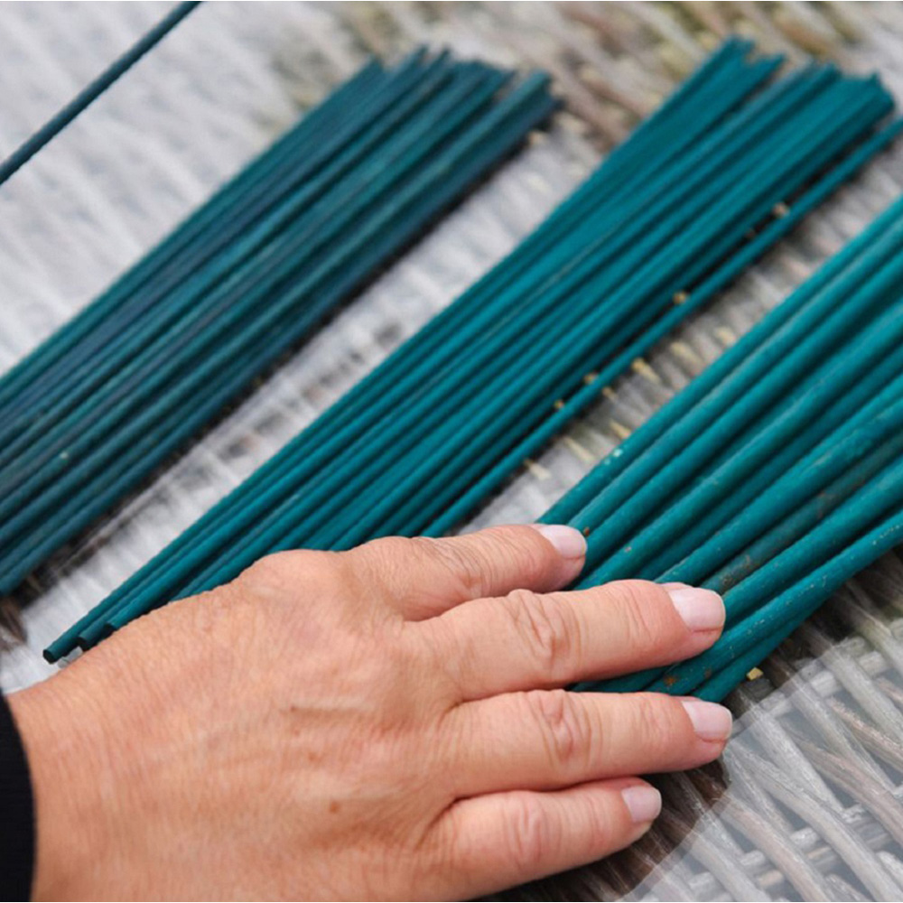 Garden Gear 27cm Green Plant Canes 25 Pack Image 3