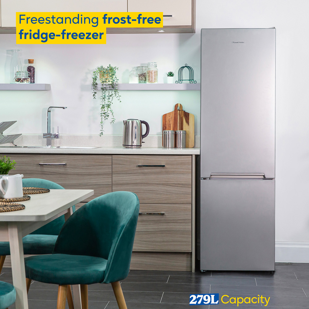 Russell Hobbs RH180FFFF551E1S Silver Frost Free 279L Fridge Freezer Image 8