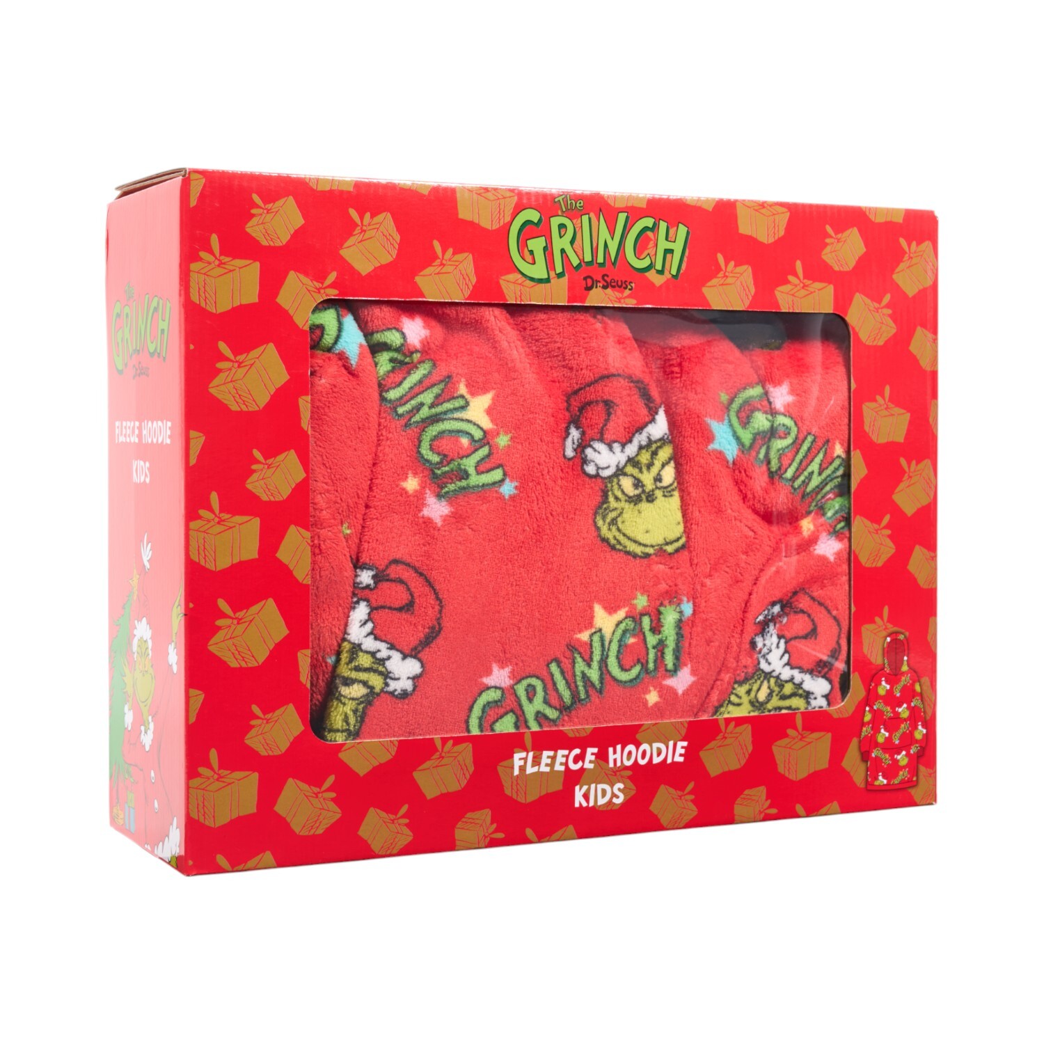 The Grinch Fleece Hoodie Red 70cm Image 4