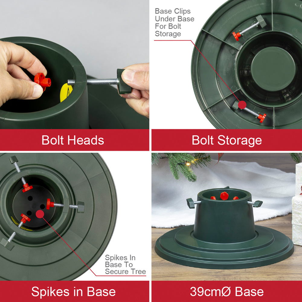 The Christmas Workshop Green Christmas Tree Stand Image 5