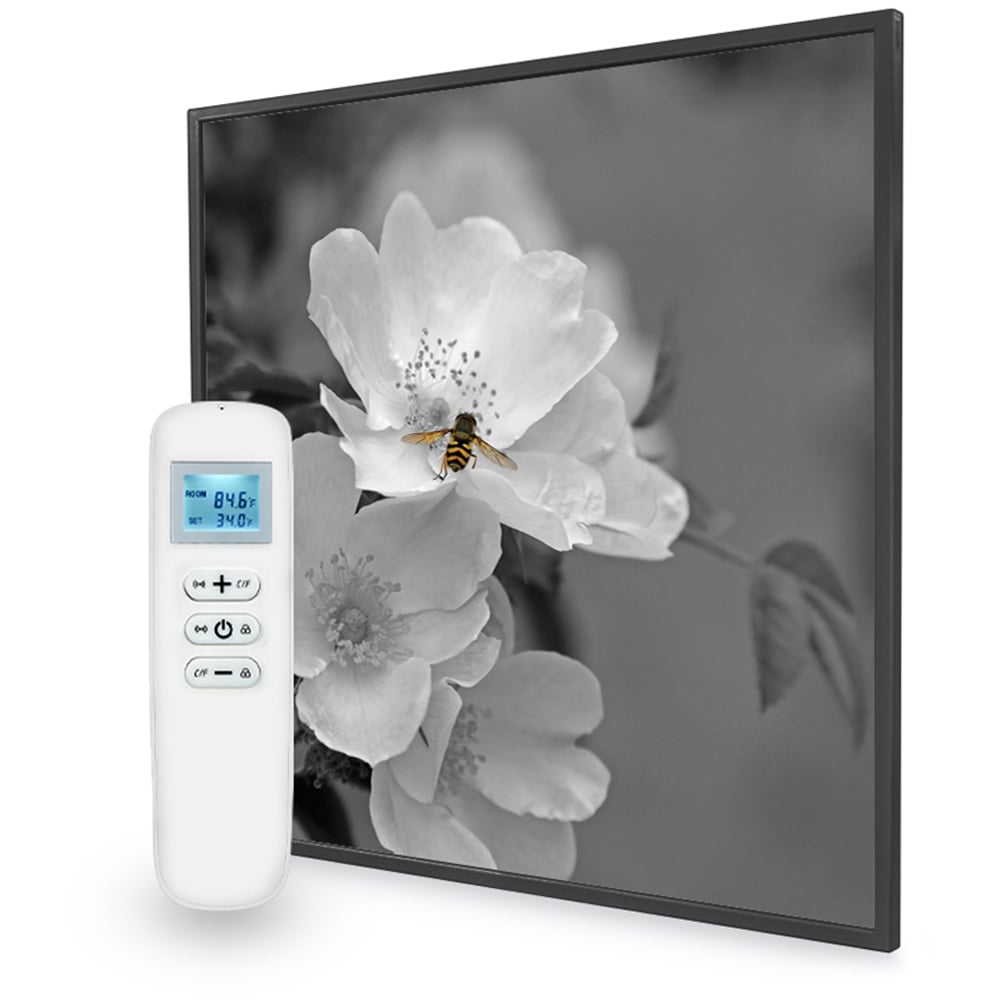 Mirrorstone Nexus Pollination Image Wi-Fi Infrared Heating Panel 350W 595 x 595mm Image 3