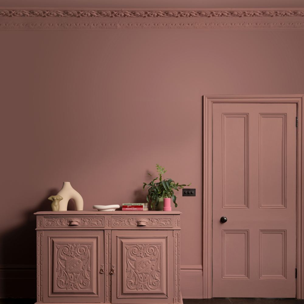 Ronseal One Coat Everywhere Hazy Pink Matt Interior Paint 2.5L Image 4
