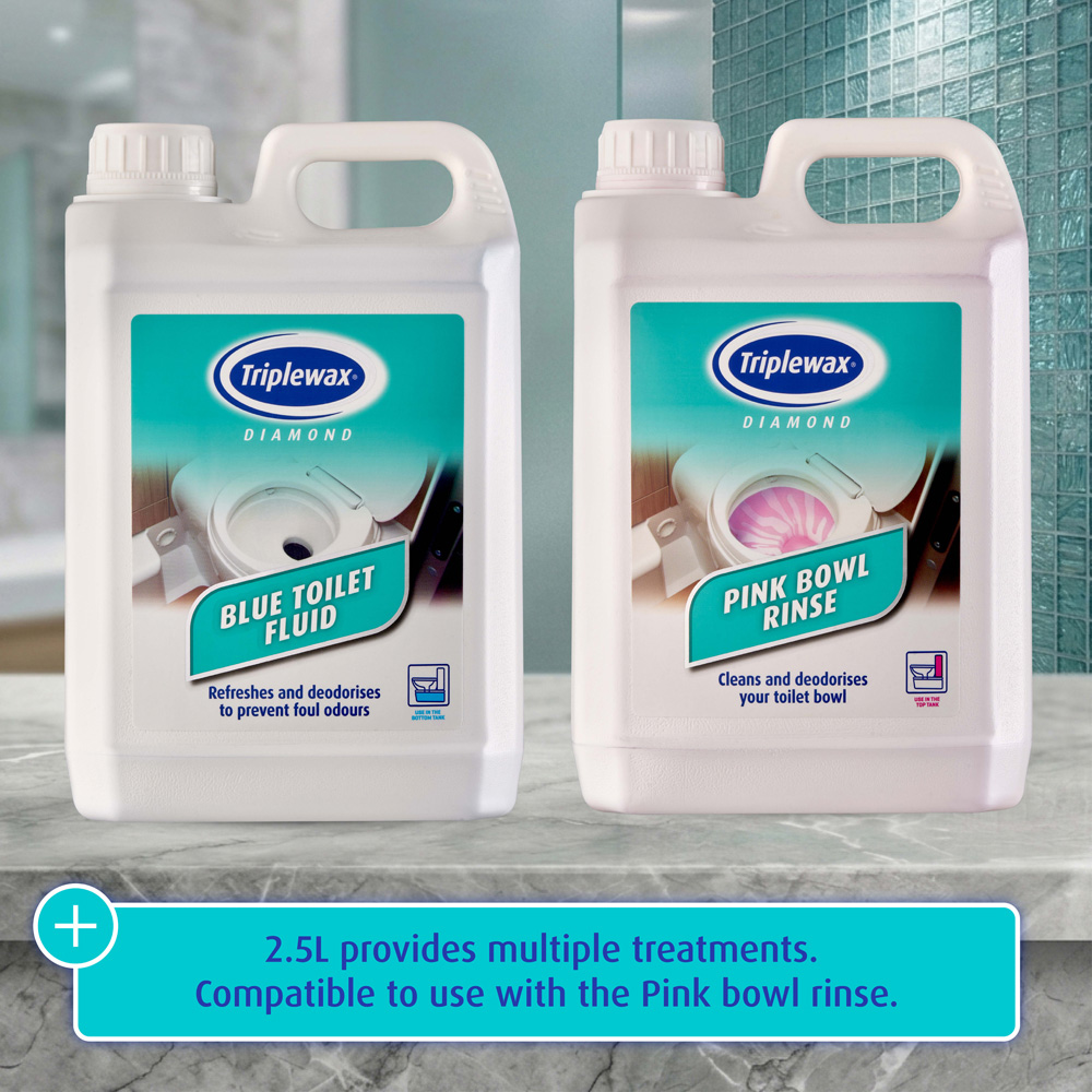 Triplewax Blue Toilet Fluid 2.5L Image 6