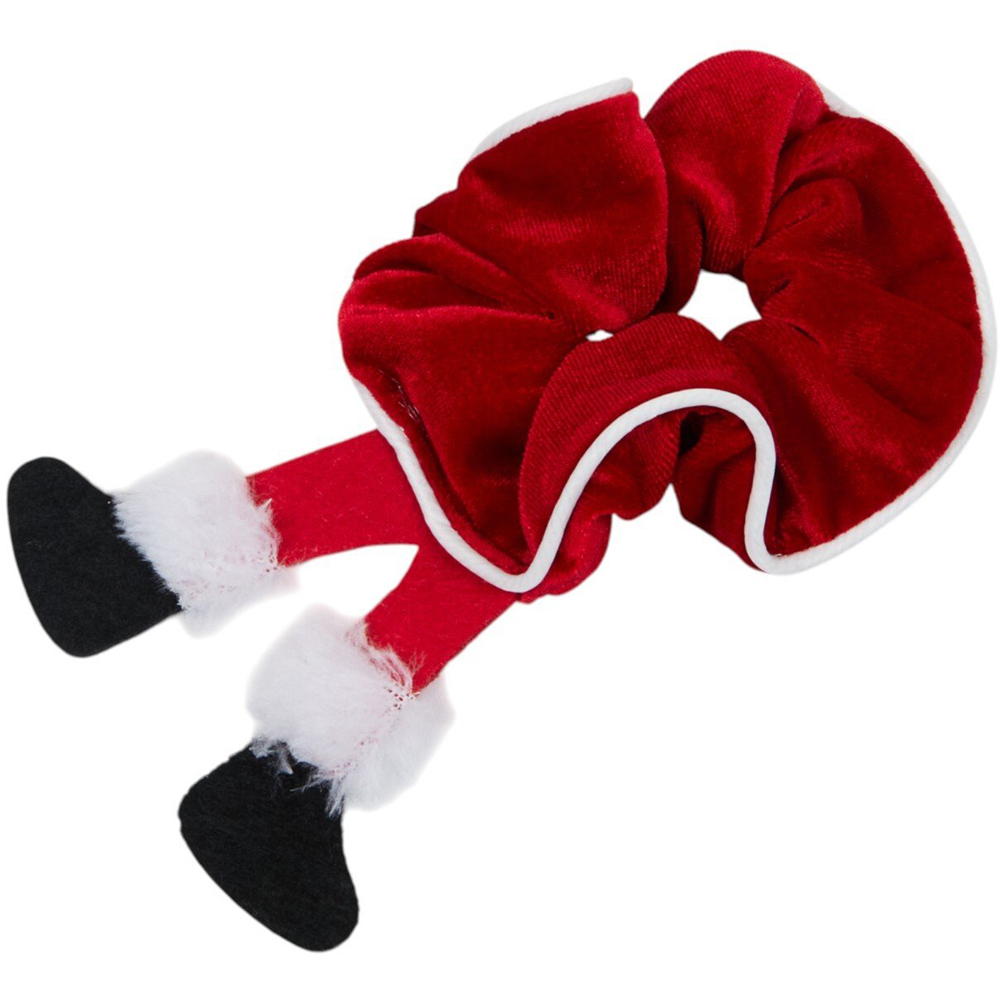 Quirky Christmas Scrunchie Red Image 2