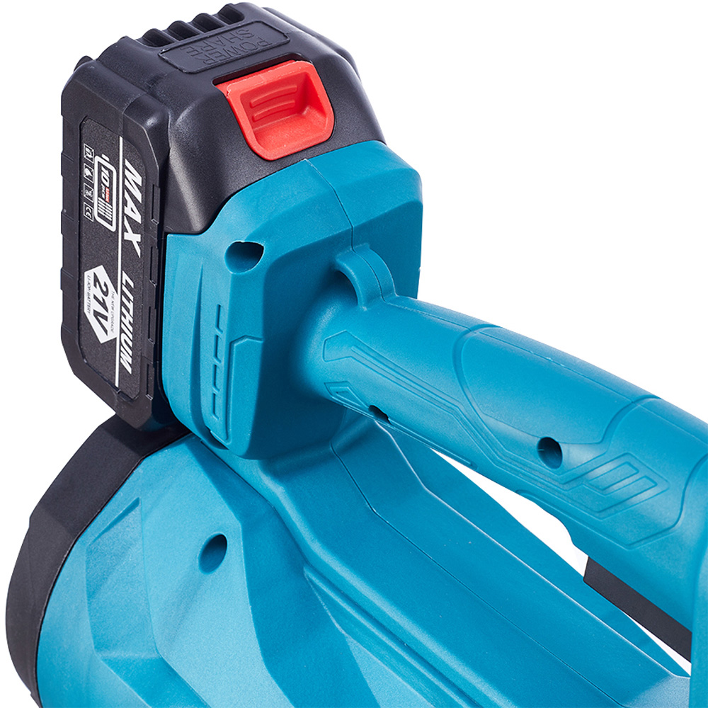 Living and Home 21V Blue Cordless Handheld Leaf Blower Image 7