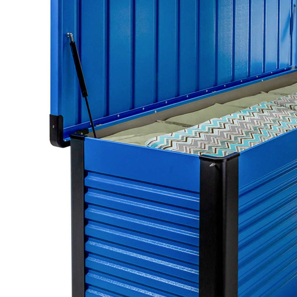Trimetals 750L Blue Weatherproof Garden Storage Box Image 4