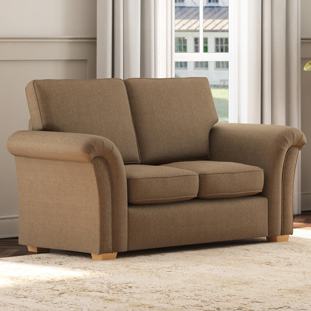 Castleacre 5 Seater Venice Nutmeg Fixed Back Sofa Set Image 5
