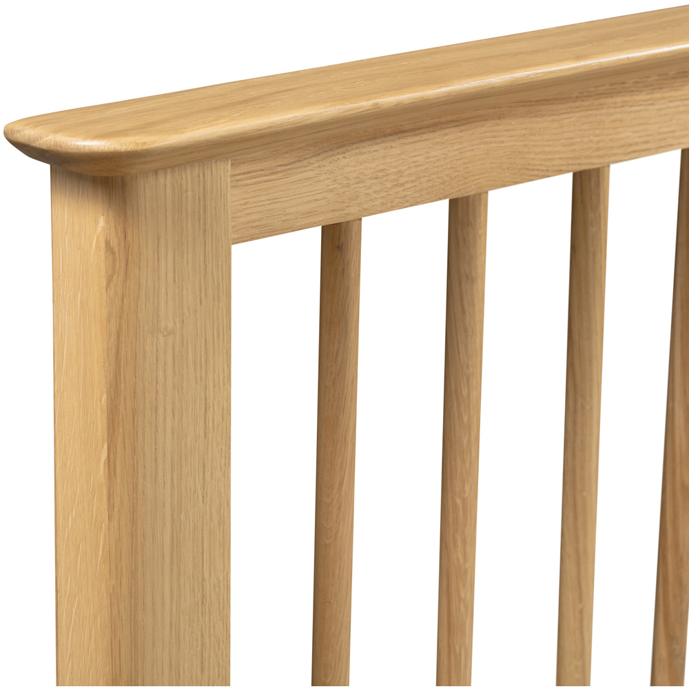 Julian Bowen Cotswold Double Natural Bed Frame Image 6