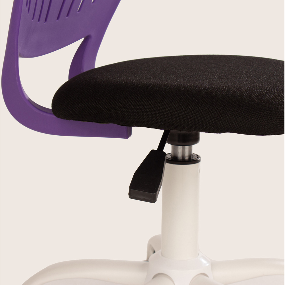 Core Products Loft Purple and Black Compact Study Chair Image 5