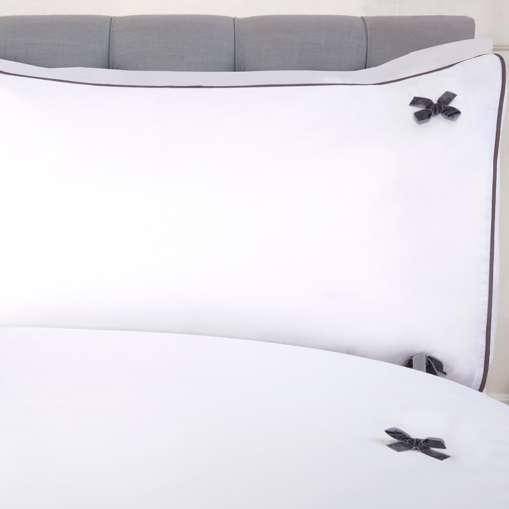 Belle Bow BeddingWhiteKing Image 4