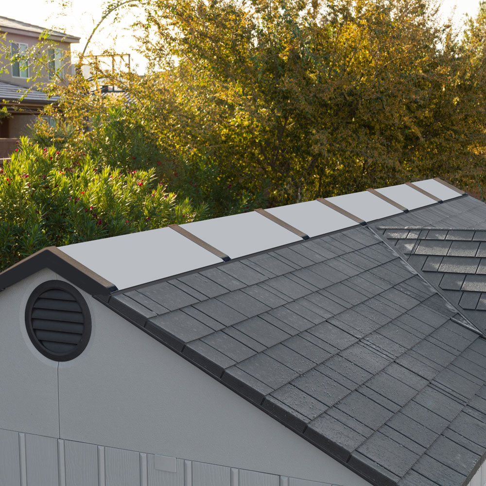 Lifetime Products 15 x 8ft Double Door Garden Storage Shed Image 6