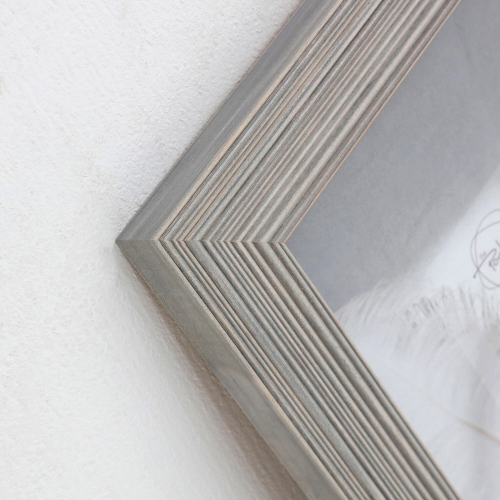 Hawthorn Wooden Photo Frame - Grey / 7 x 5in Image 5