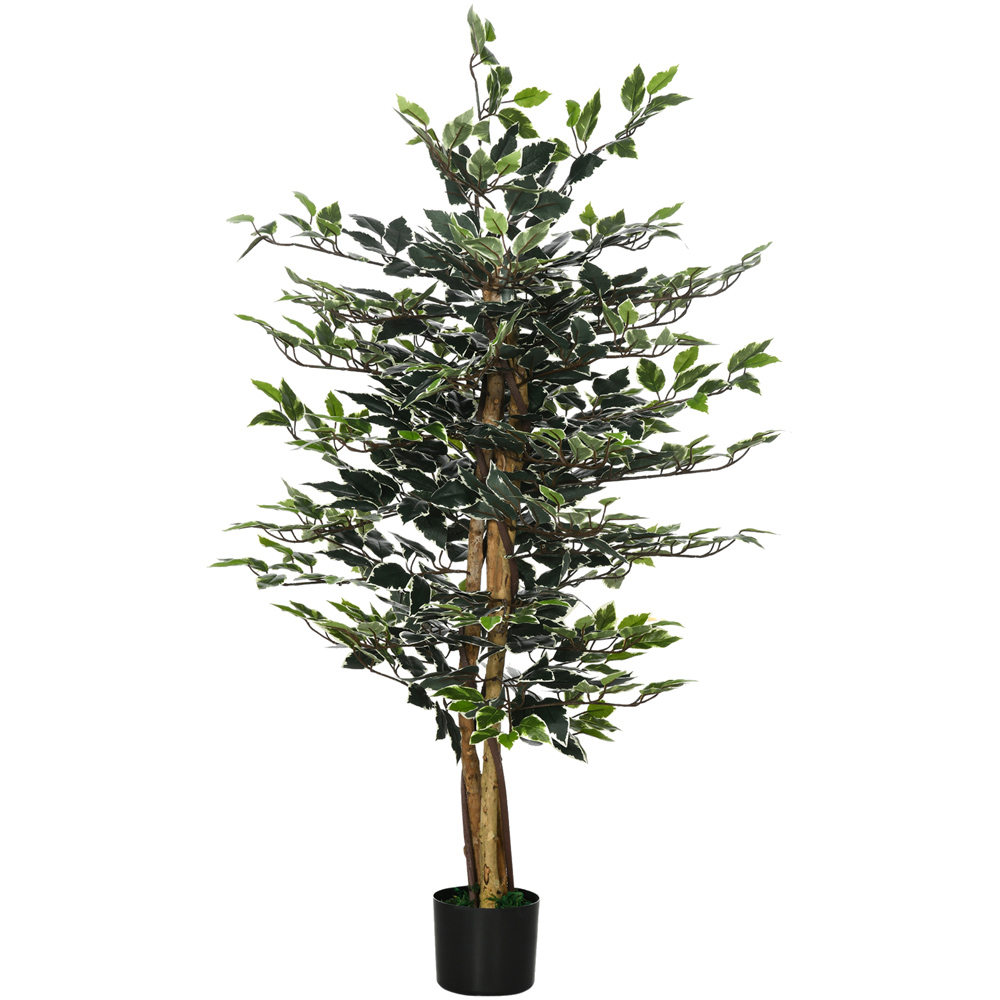 Portland Ficus Tree Artificial Plant In Pot 4.2ft Image 2