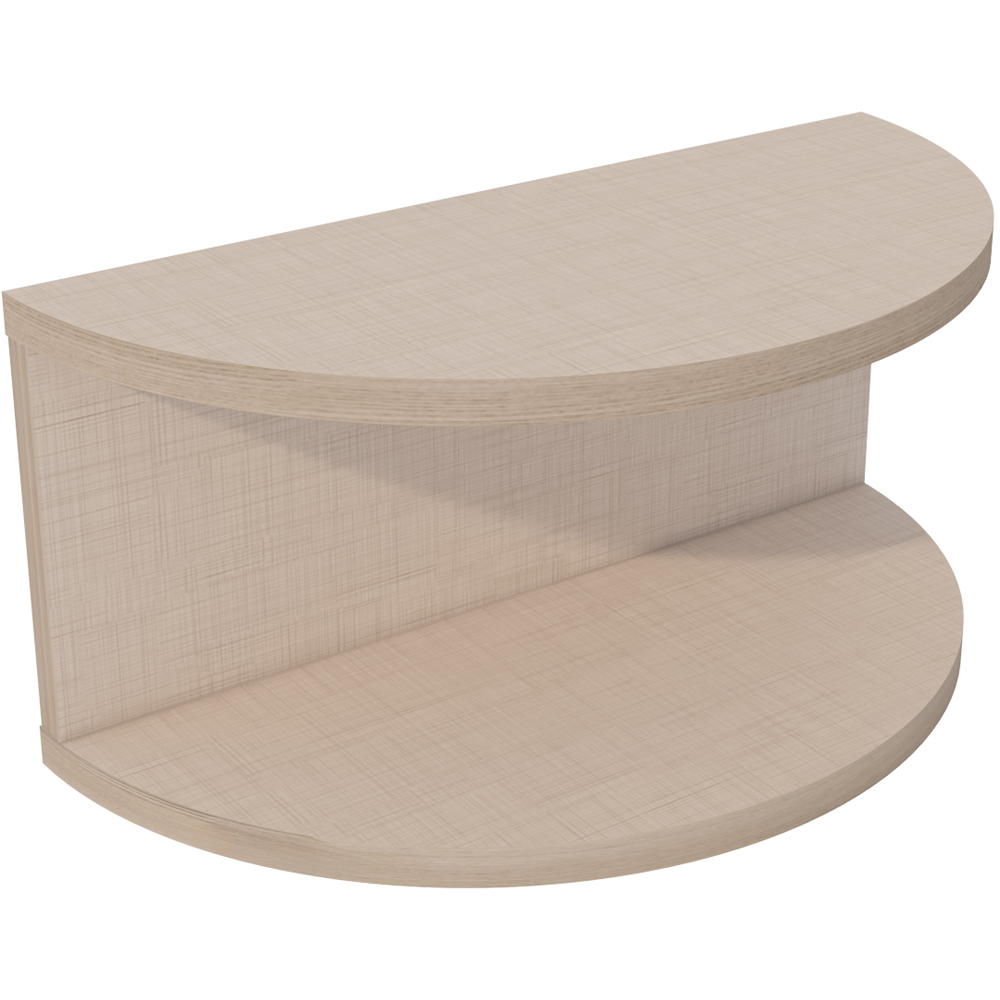 Decorotika Bella Single Shelf Cottonbeige Floating Bedside Table Image 3