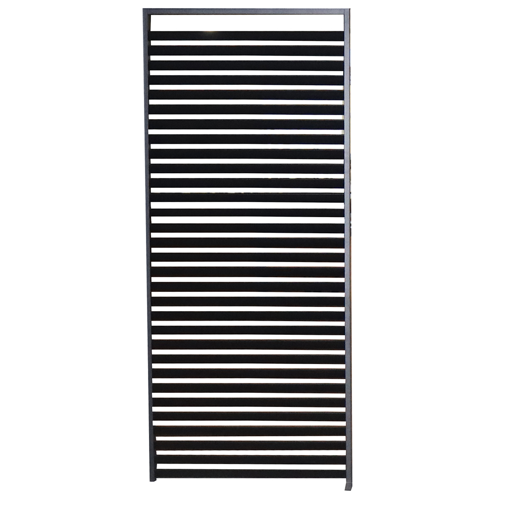 Malay Ibiza Aluminium Pergola Side Shutter - Grey Image 3